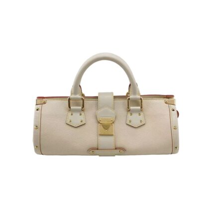 Louis Vuitton Suhali Leather S-Lock Studded Handbag