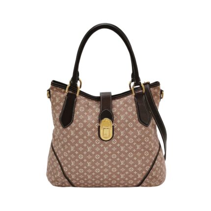 Louis Vuitton Elegie Colorblock Leather & Monogram Canvas Shoulder Bag